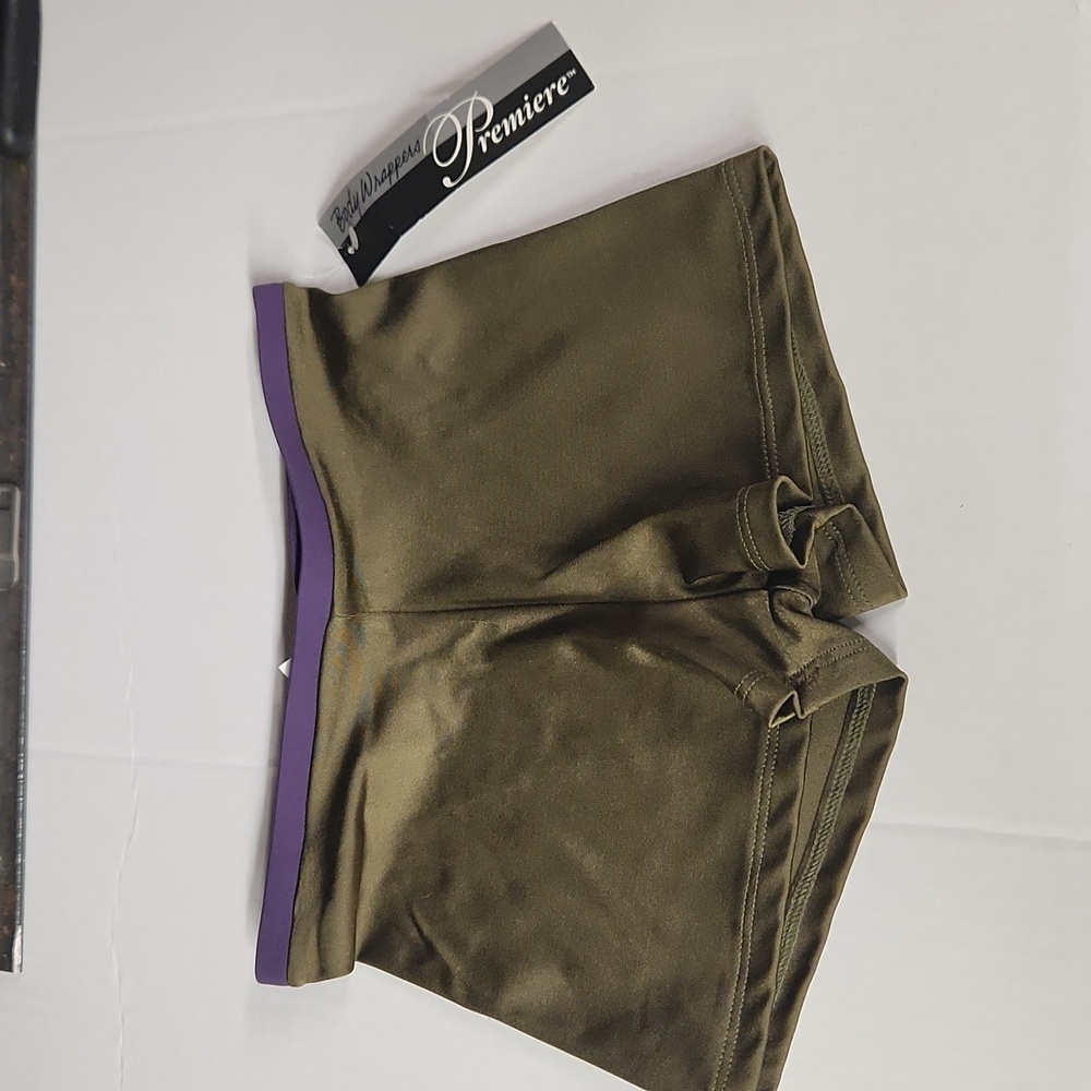 NWT Body Wrappers Premiere Girls sz x-small Jazz Dance Shorts